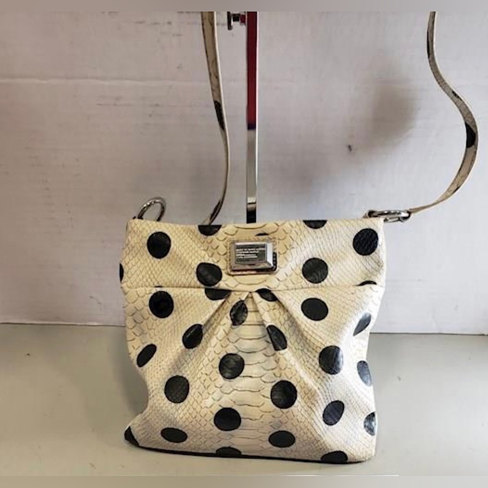 Marc by Marc Jacobs Dotty Snake Print
Leather Crossbody Handbag